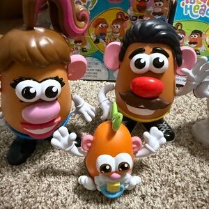 Potato Head Family Toy Set - Multicolor